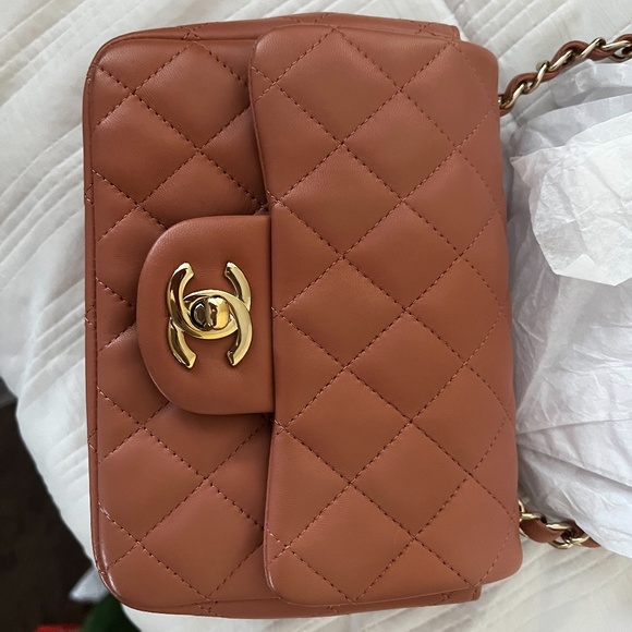 Chanel Mini Square Caramel ***SOLD*** - Picture 8 of 8